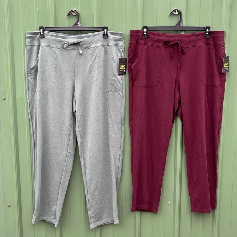 Women's Knit Active Lounge Pants 2-Pack Size XXL
